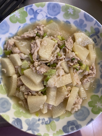 豚肉と大根の煮物