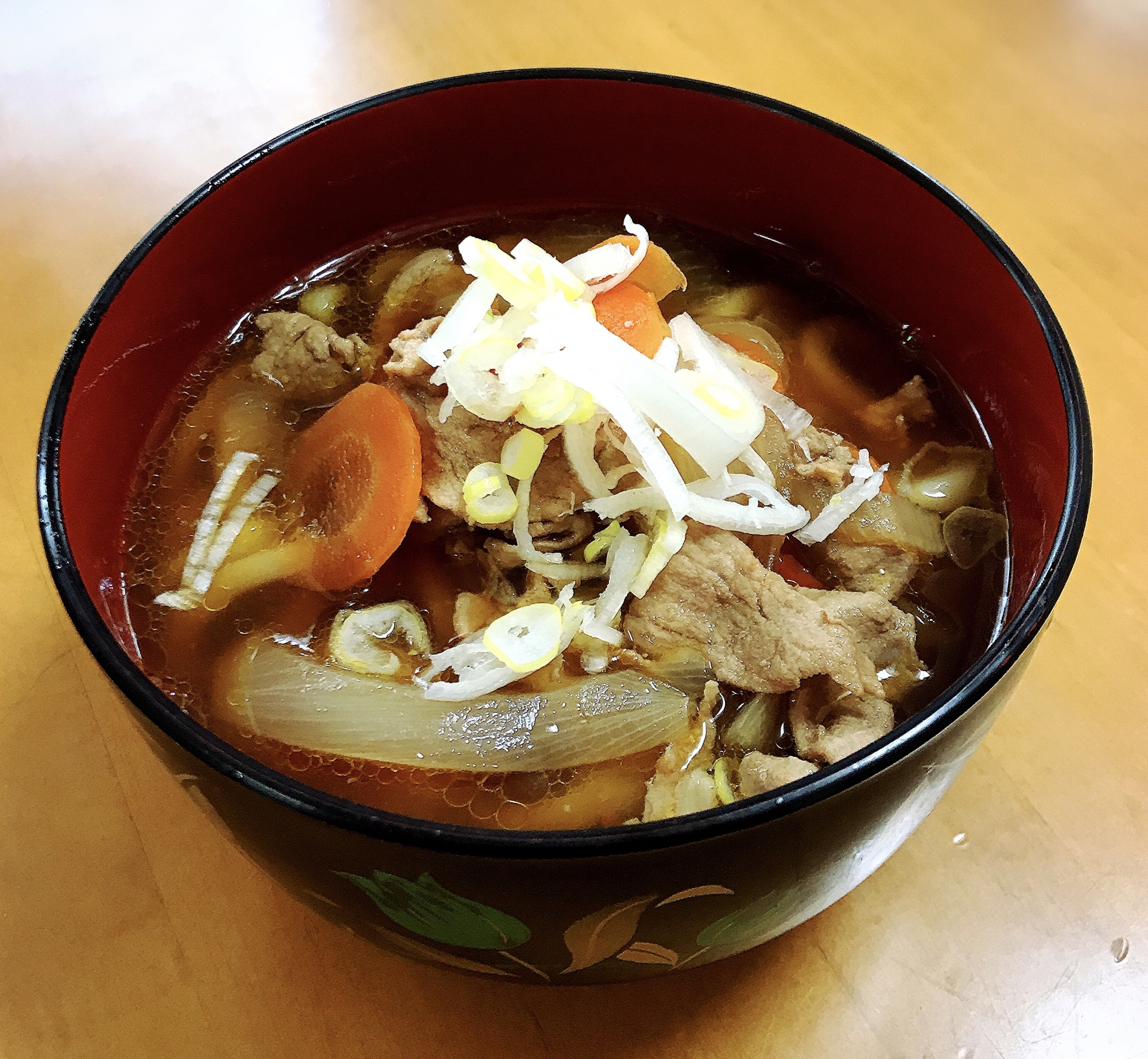 すき焼き風うどん