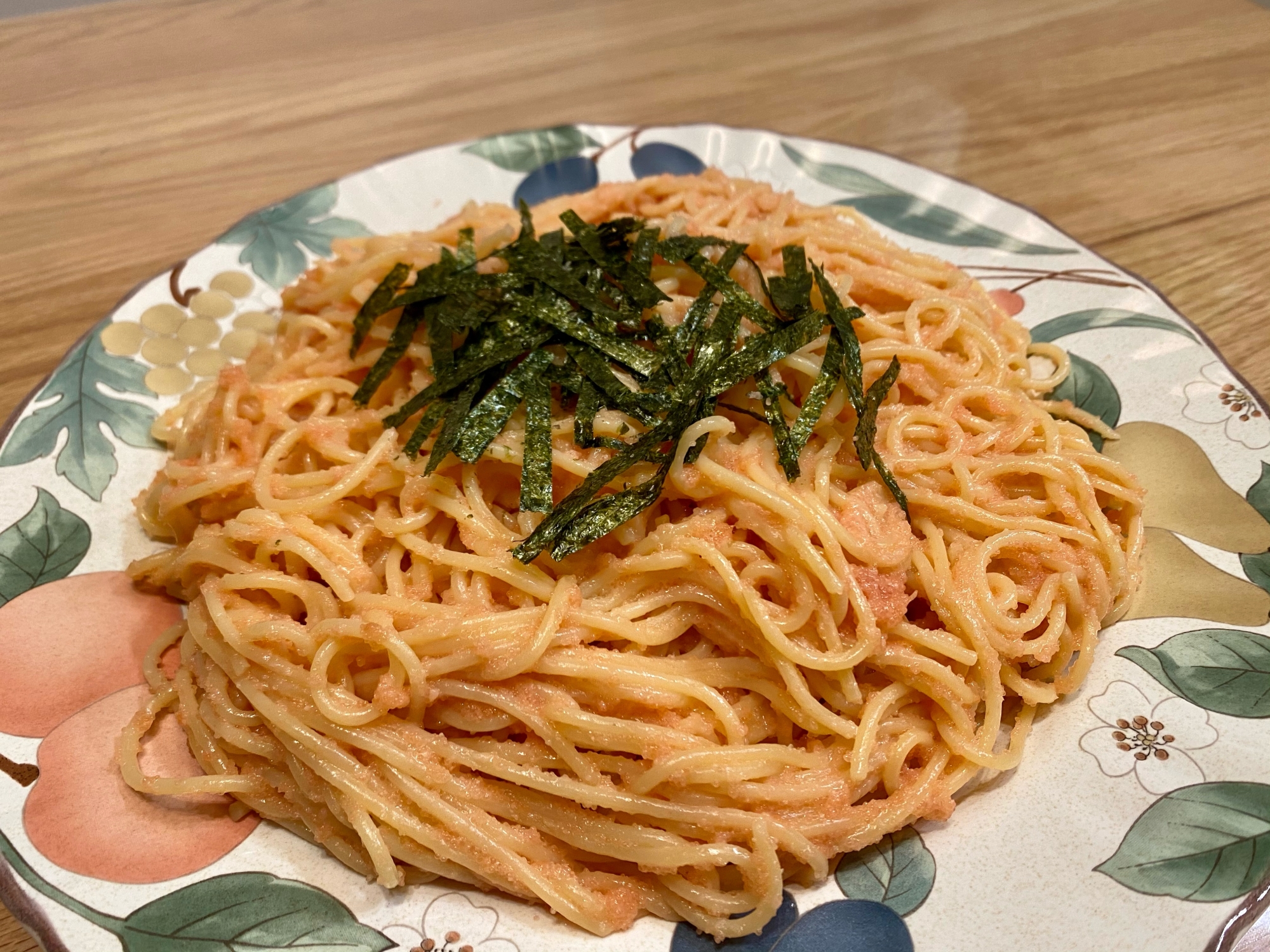 濃厚でクリーミー♪ 贅沢な明太子パスタ