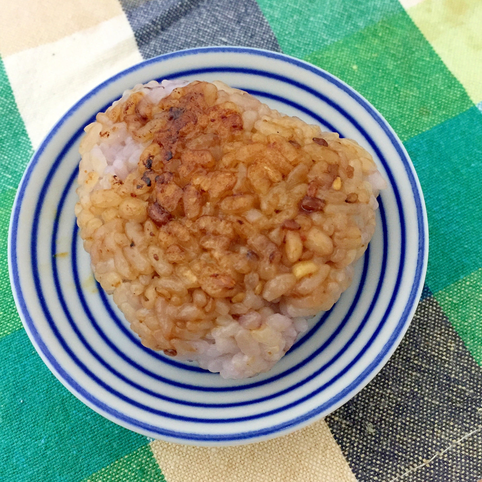 雑穀米の焼きおにぎり☆