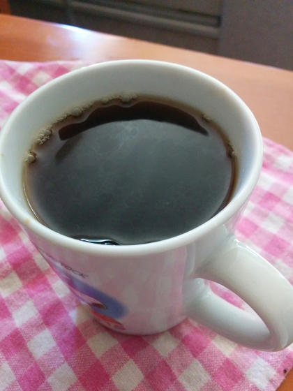 グラデーションが綺麗♪黒糖きな粉ミルクコーヒー