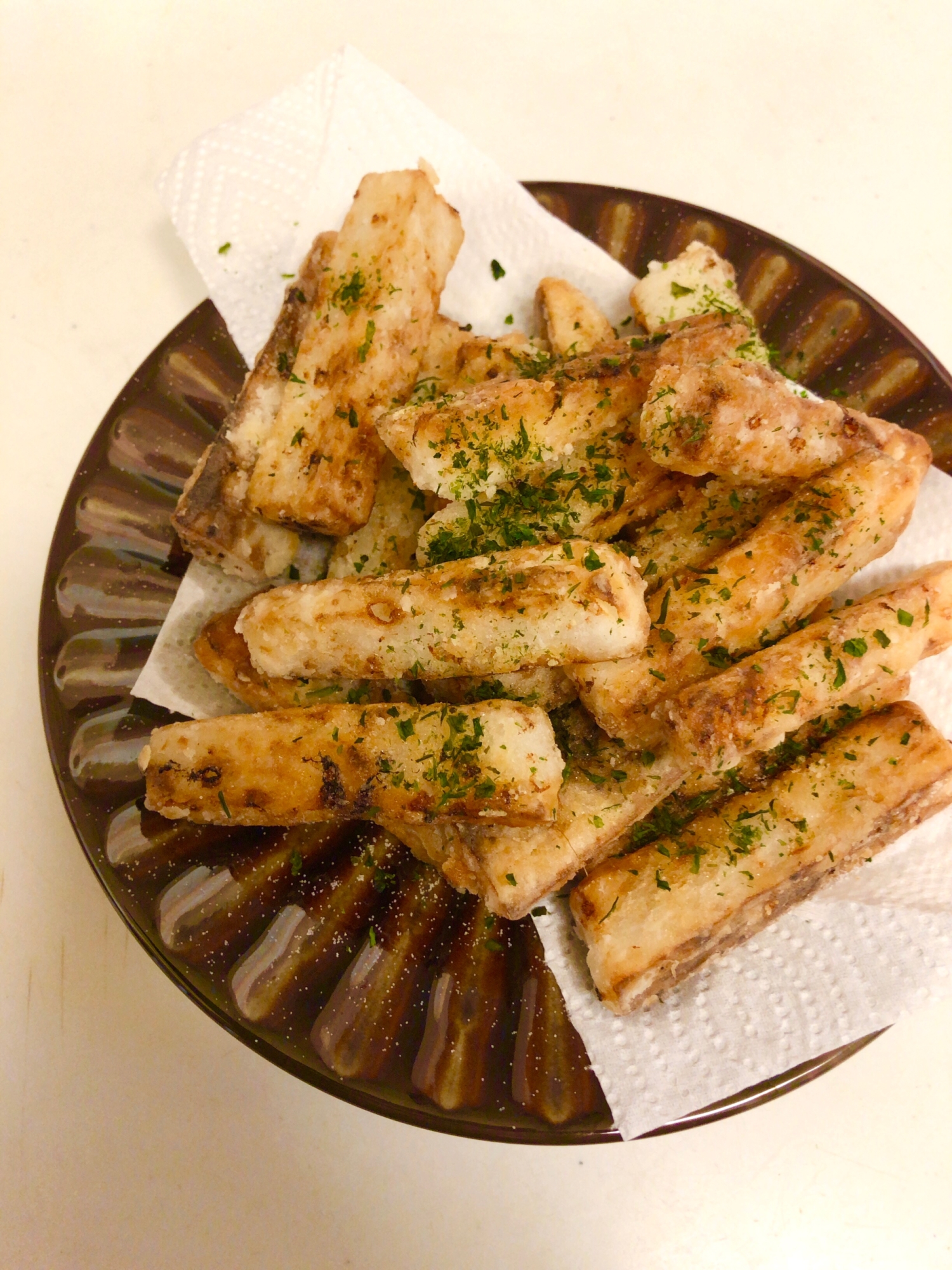 揚げ焼きでカリホク！長芋フライ⭐