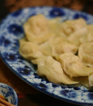 海外で中華！水餃子