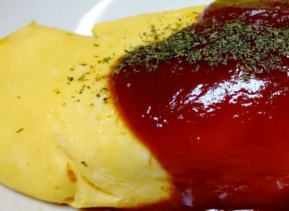 卵がふわふわとろとろなオムライス