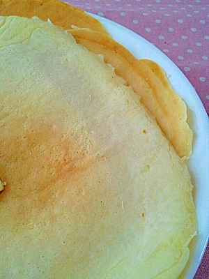 ホットプレートで焼く hmを使ったクレープ生地 レシピ 作り方 By ラズベリっち 楽天レシピ