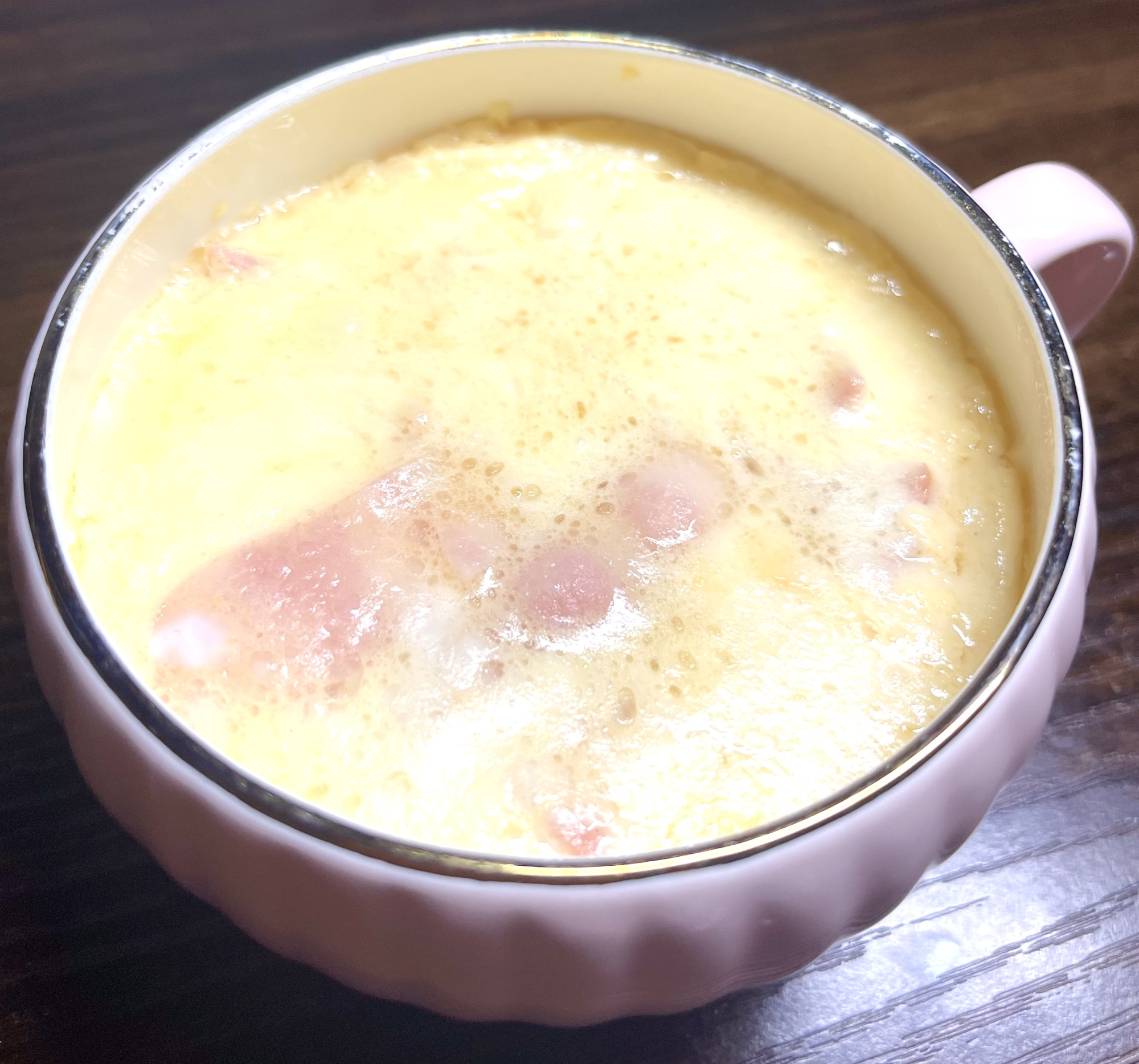 【簡単レンジ9分】プルプル洋風茶碗蒸し