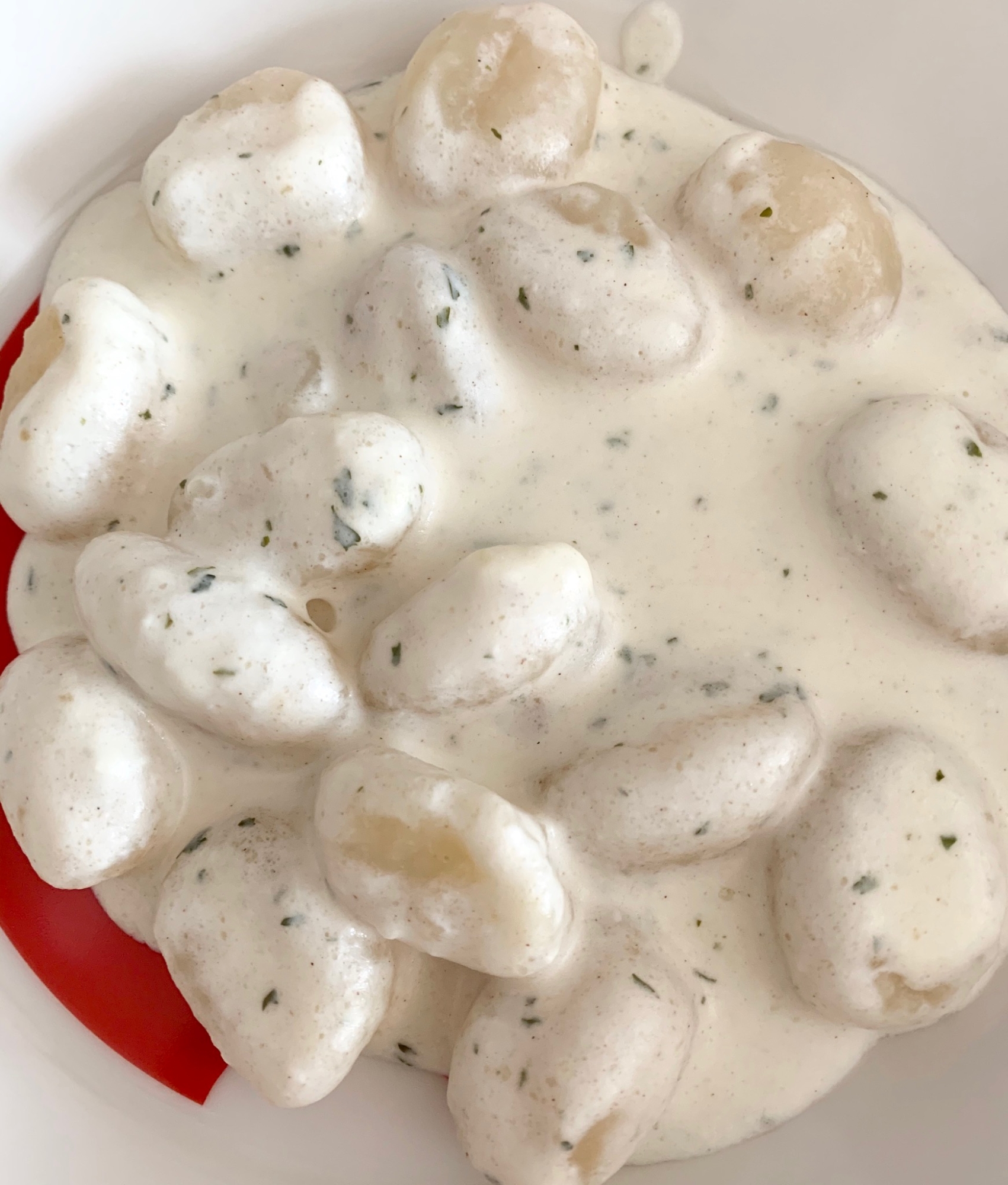 ＊ニョッキのクリームソース＊