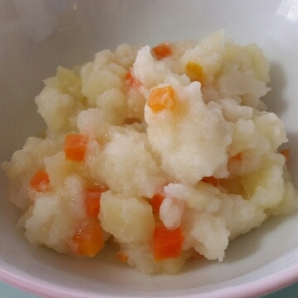 離乳食中期ジャガイモとニンジンと玉ねぎのパン粥 レシピ 作り方 By しぃ な 楽天レシピ 離乳食中期ジャガイモとニンジンと玉ねぎのパン粥 レシピ 作り方 By しぃ な 楽天レシピ