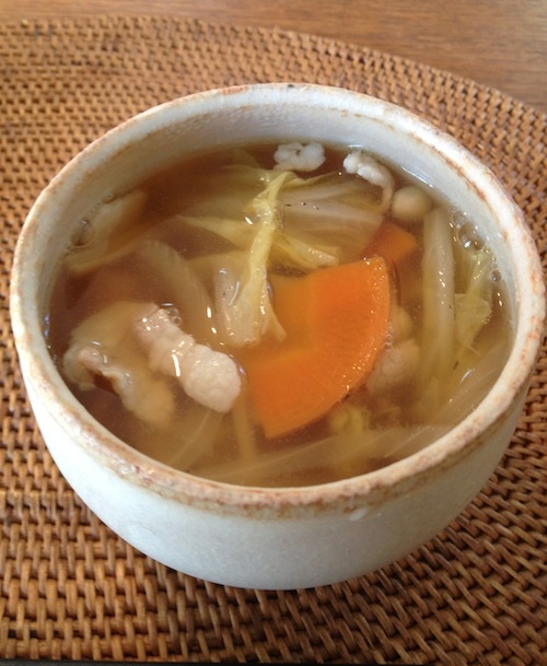 中華風野菜スープ