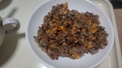 納豆チャーハン