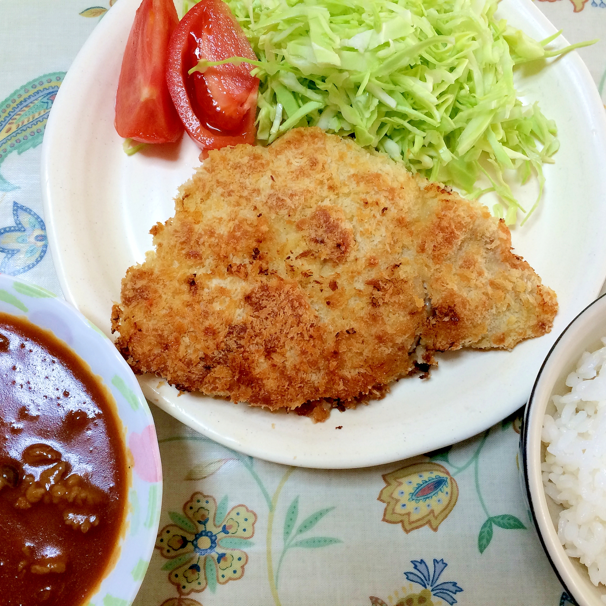 揚げない！？お肉が柔らかぁ～いヘルシー豚カツ！