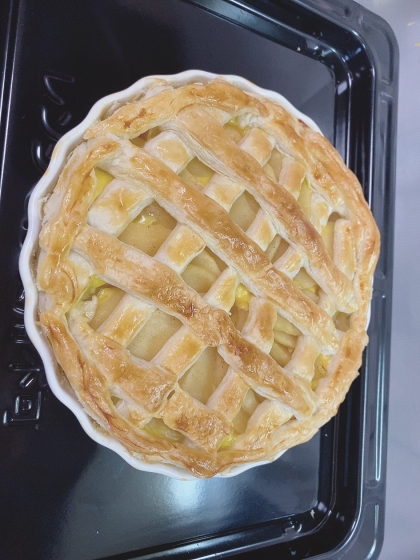 りんごのコンポートを参考にさせていただきました！甘すぎなくて、美味しかったです！