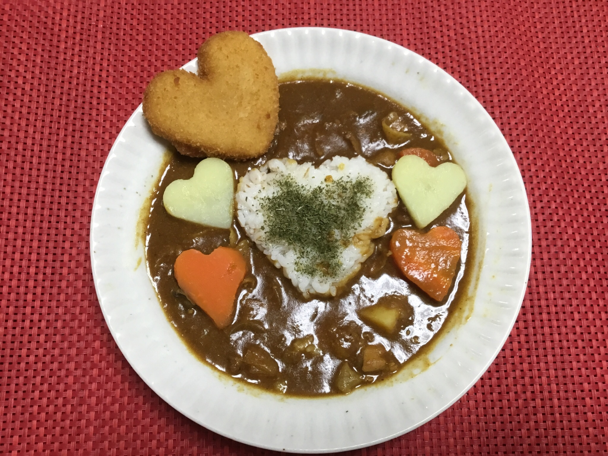 バレンタインカレー