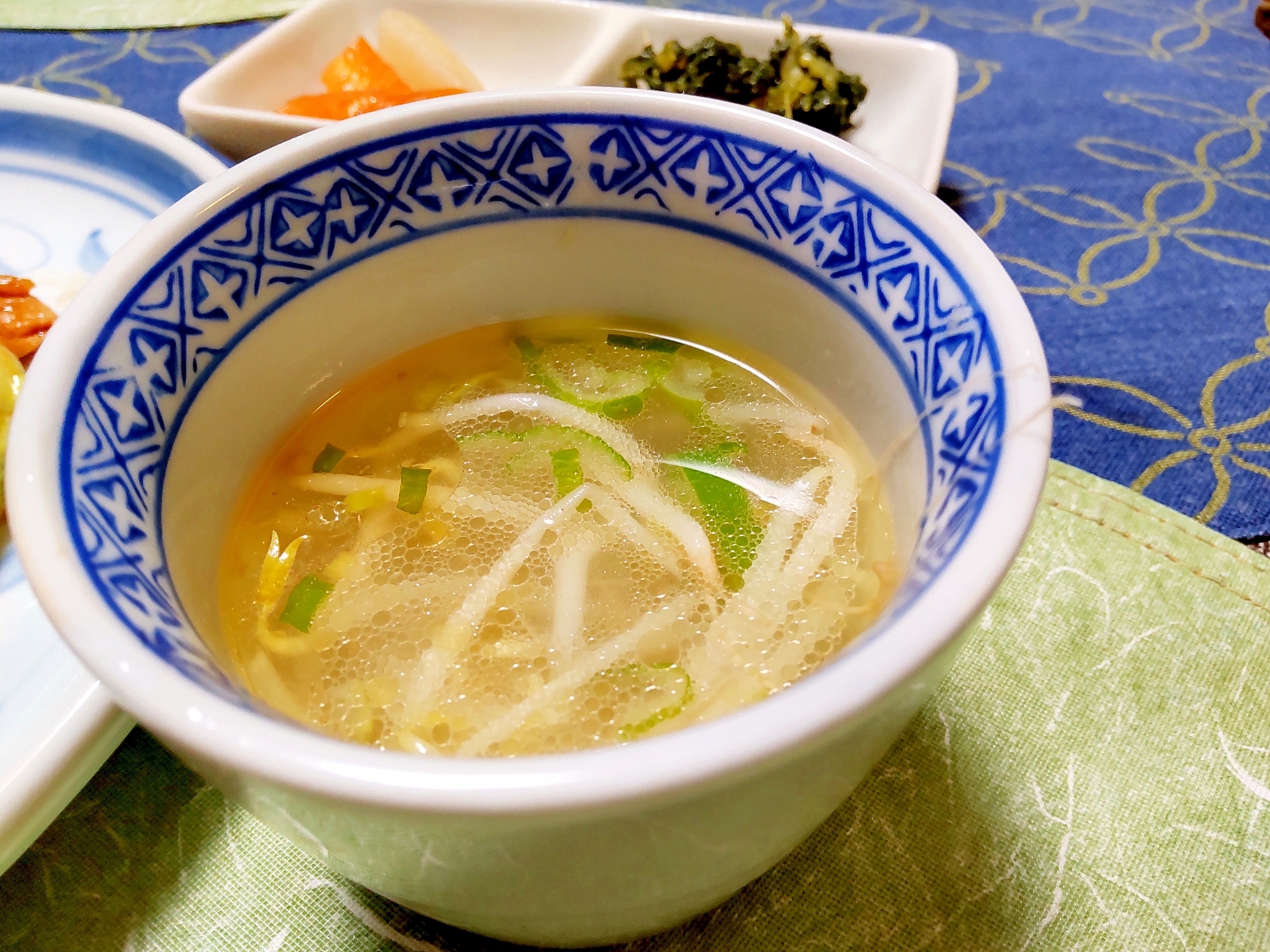 5分で!　業務スーパー葱姜醤で美味スープ