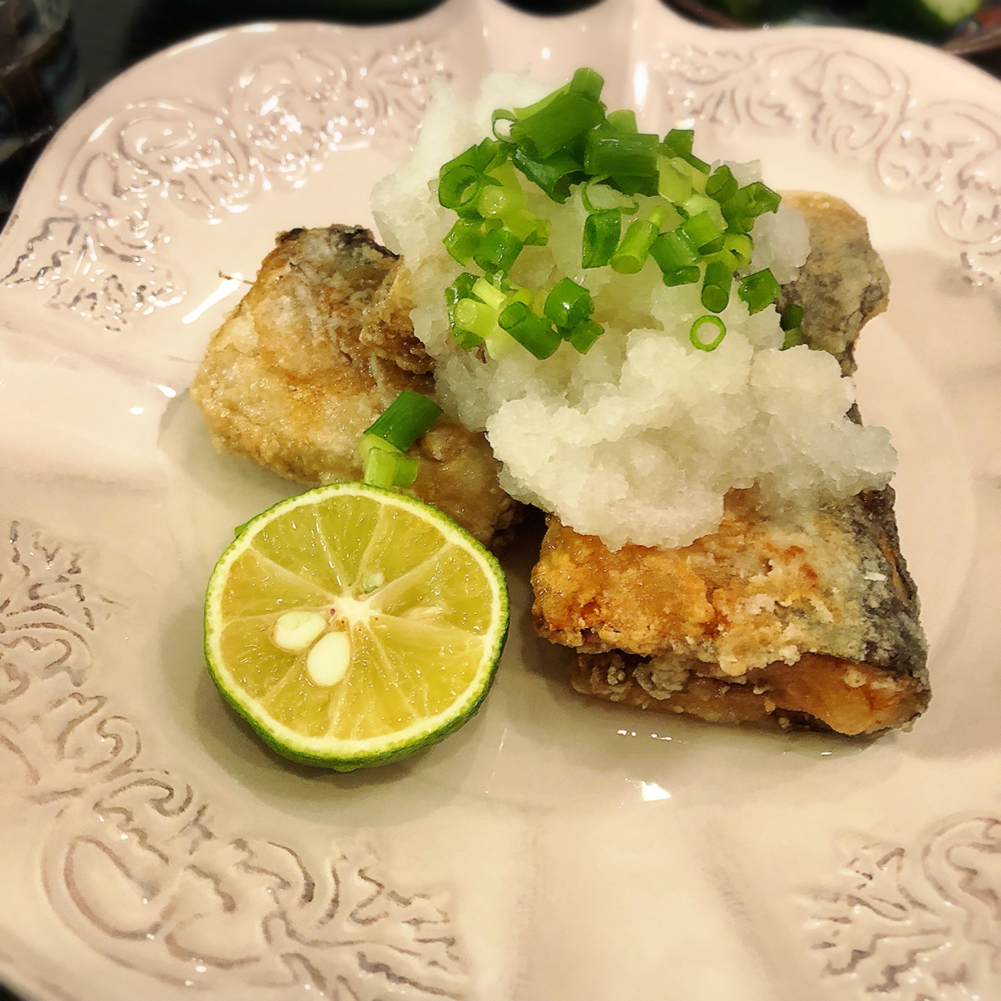 秋刀魚の竜田揚げ