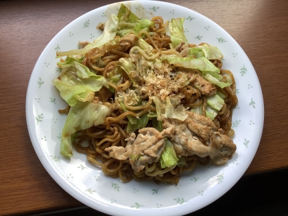 キャベツてんこ盛り焼きそば★野菜摂取に効果的