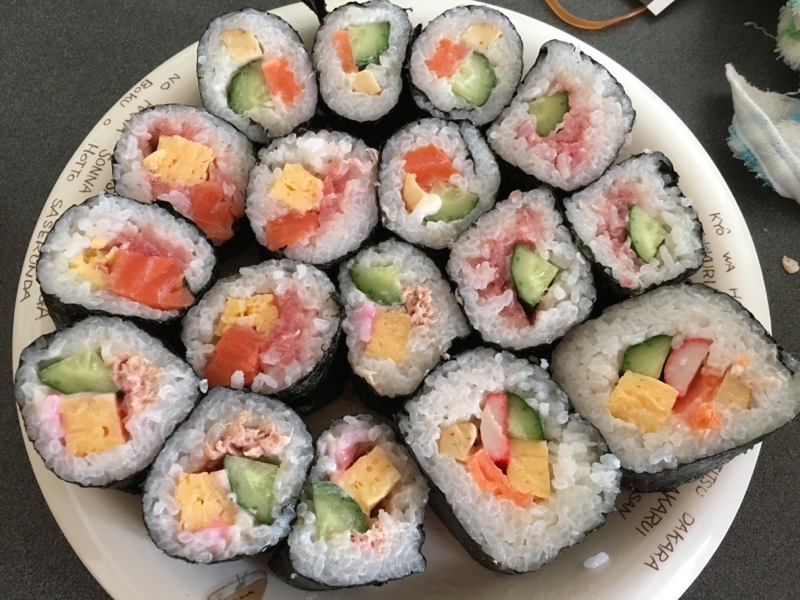 彩り可愛い簡単のり巻き レシピ 作り方 By ゆんmama69 楽天レシピ 彩り可愛い簡単のり巻き レシピ 作り方 By ゆんmama69 楽天レシピ