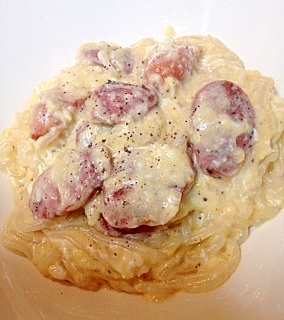 【糖質制限】糸こんにゃくでめちゃうま★カルボナーラ