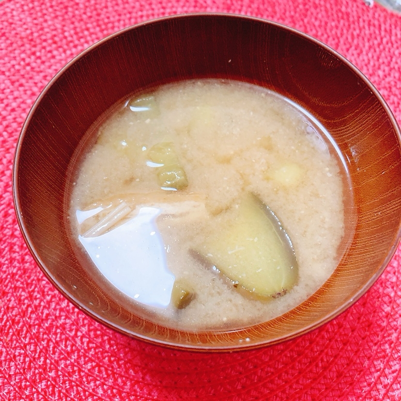 なすえのき♪お味噌汁