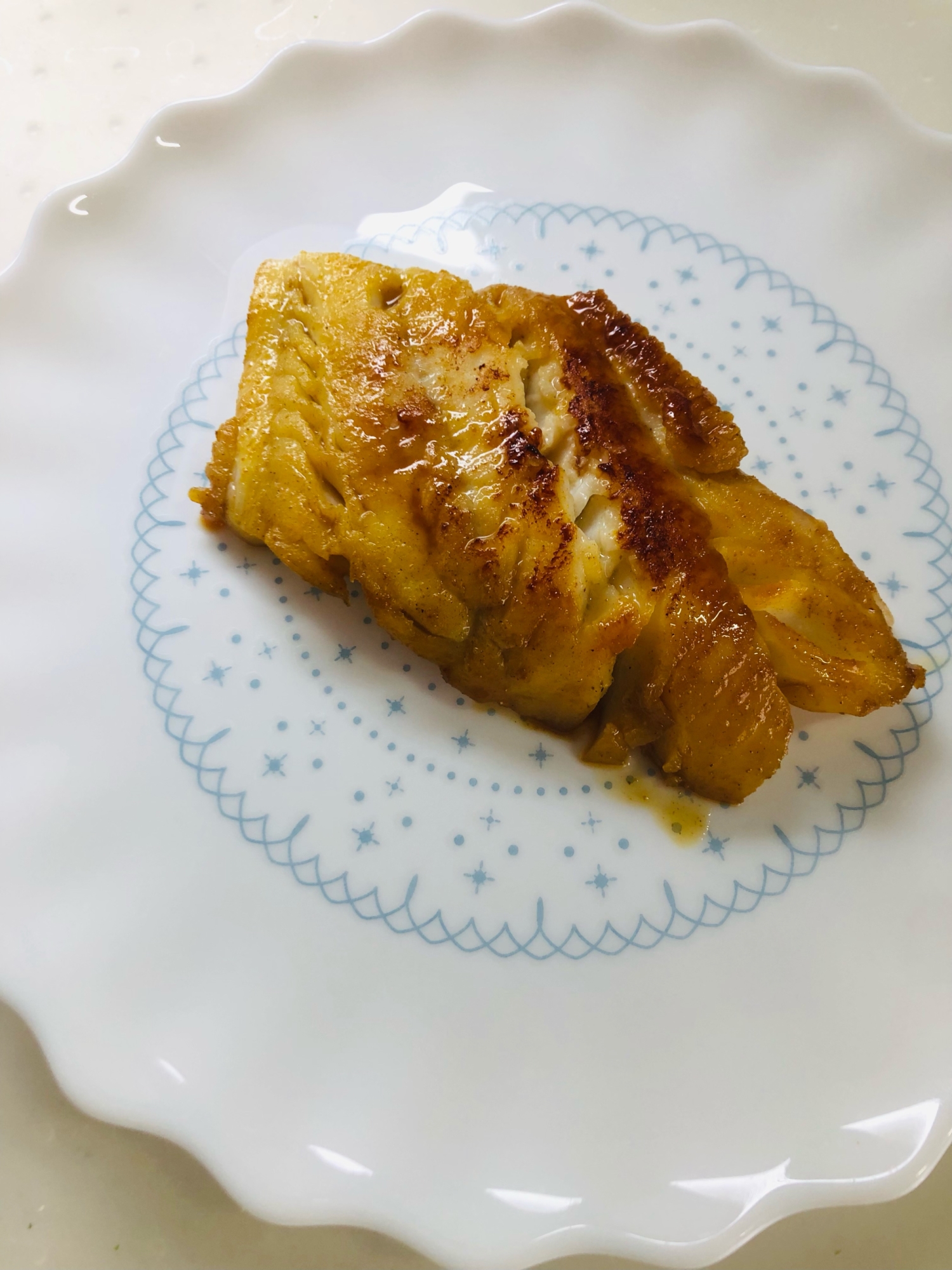 幼児食 タラのカレー風味