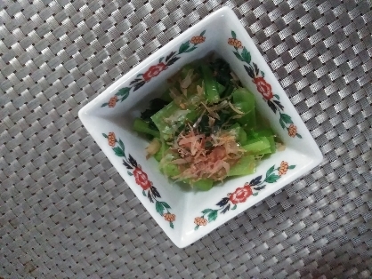 小松菜身体に良いので
嬉しいです＼(^o^)／
サイドメニューに最高⤴️
美味しかったです♪