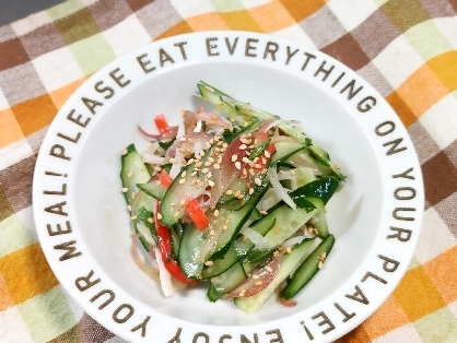 はい❢続いてこちらも❢夏の薬味のトリオだね♪茗荷入ると爽やかぁ〜ごま油とも合う！すぐできちゃう簡単レシピ大感謝♪←マネてみたｗ連休〜最終日ゆっくりしてね◡̈*✧