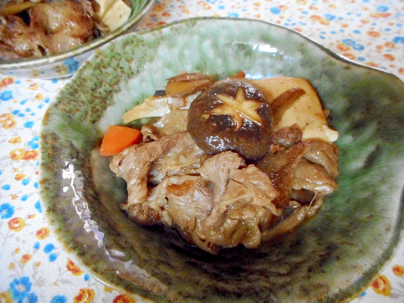 根菜たっぷり肉豆腐