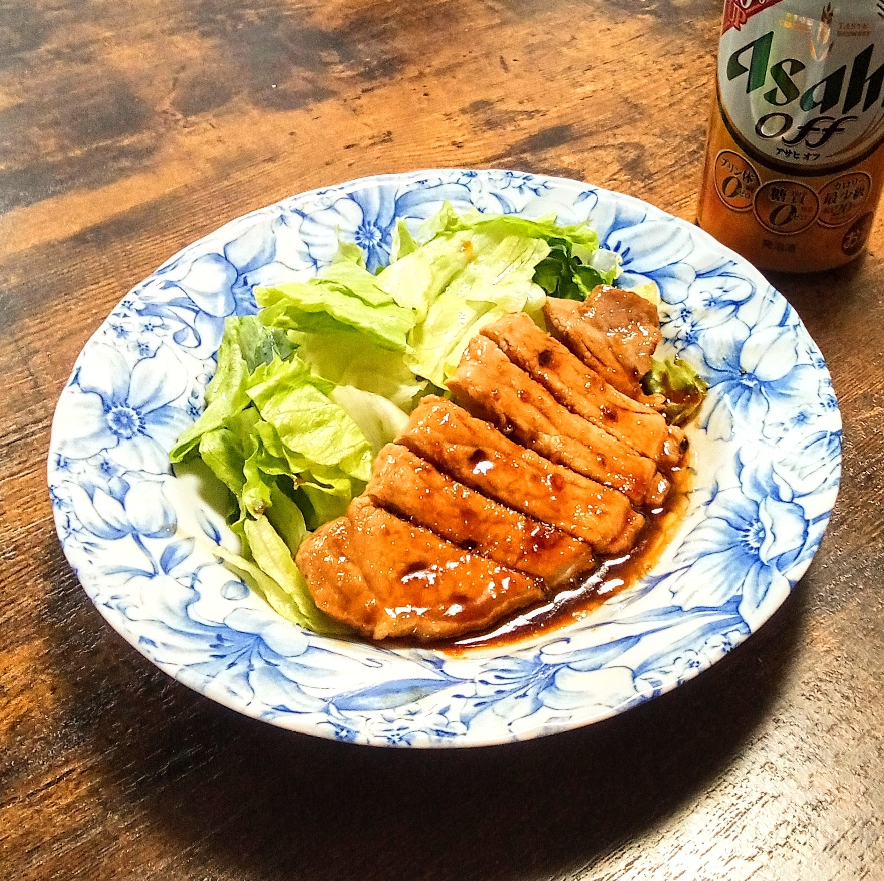 豚ロースで照り焼きステーキ〜毎日簡単！！〜