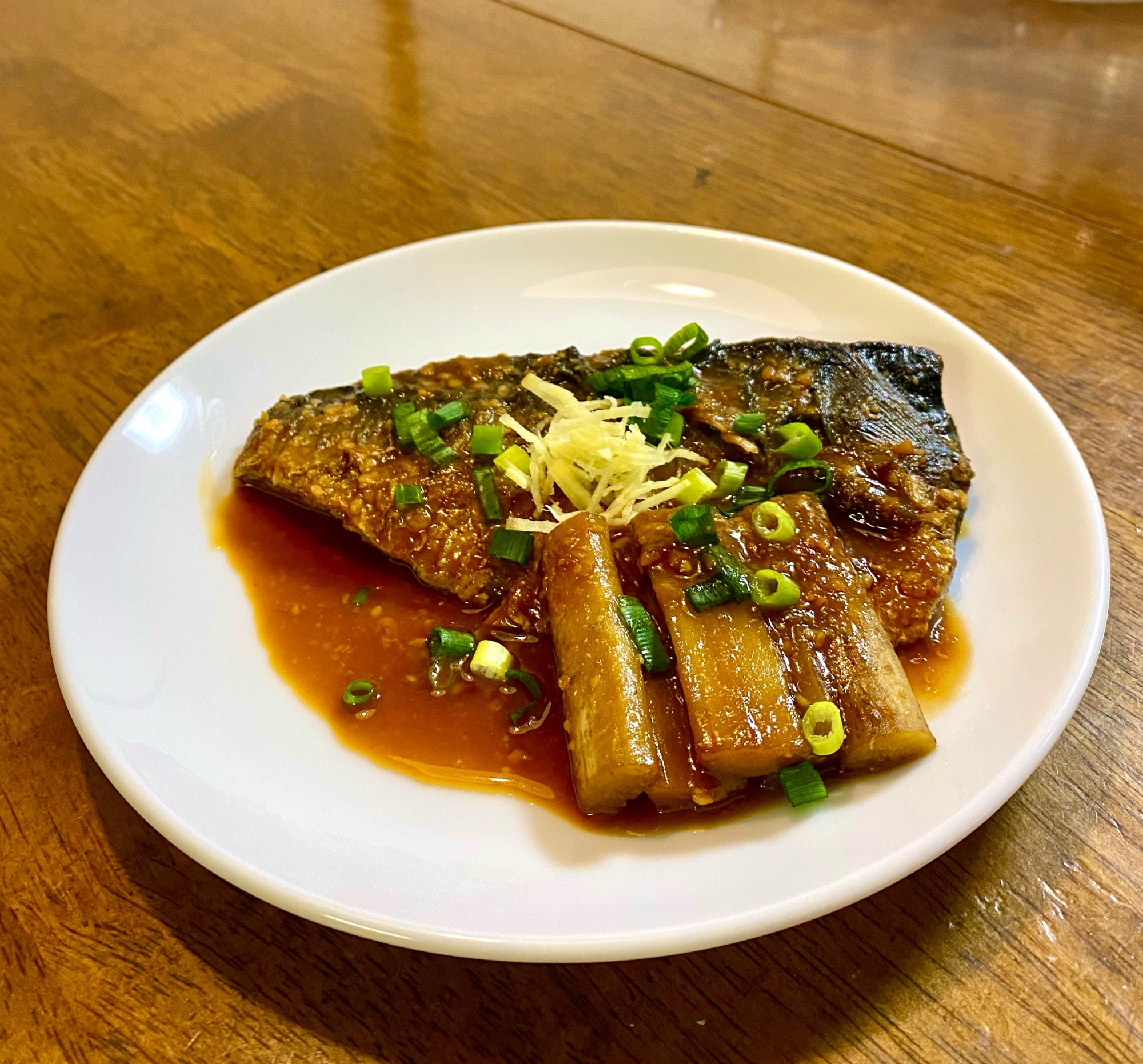 焼いてから煮る❗️焼きさばのみそ煮【和食・主菜】