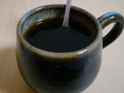 砂糖生姜で温まる♪コーヒー