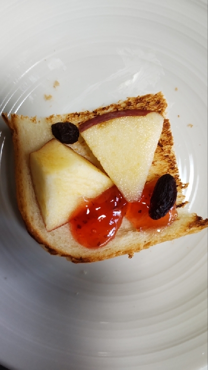 焼きりんごトースト˖✧˖°