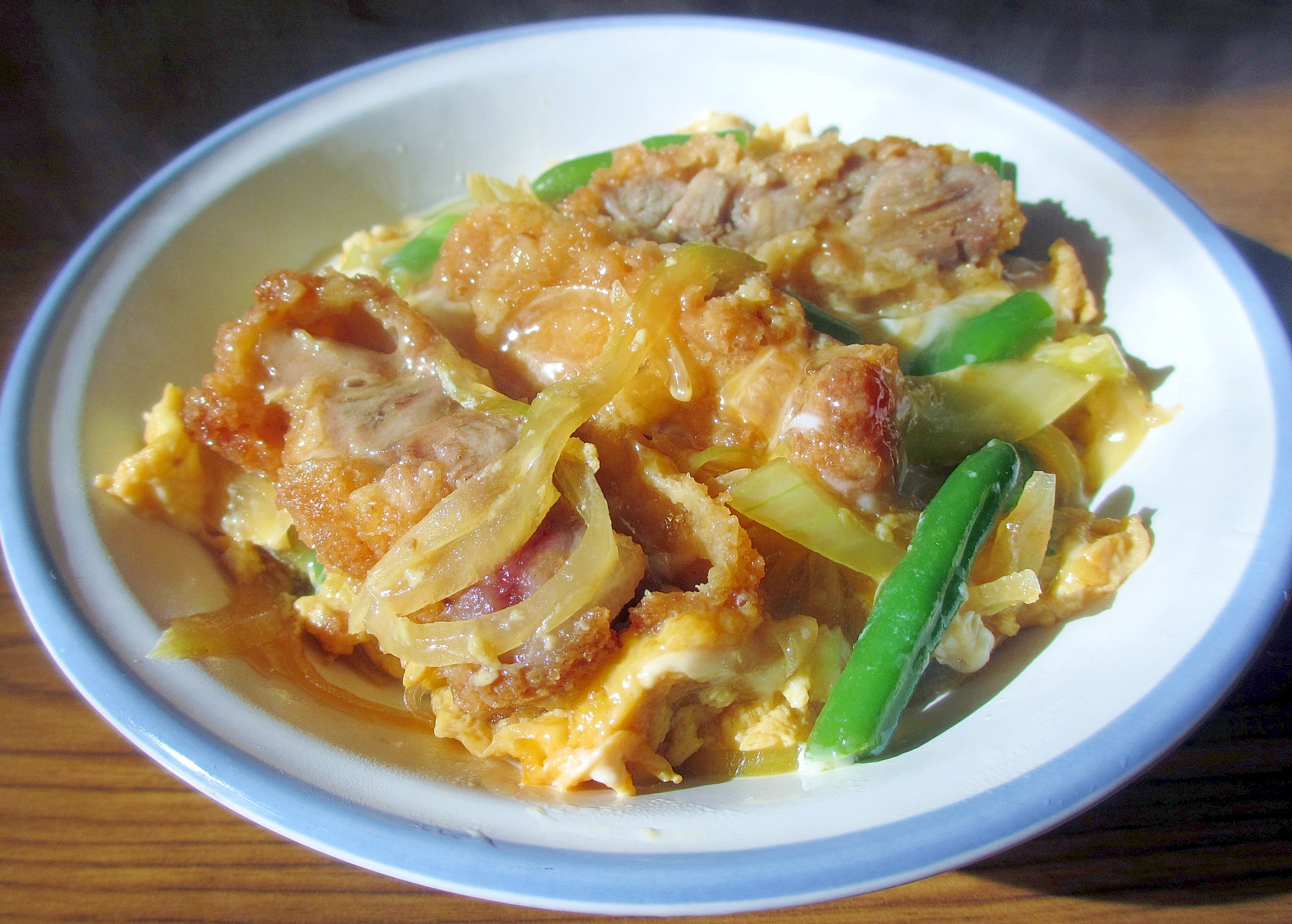 昆布つゆを使って★美味しいカツ丼