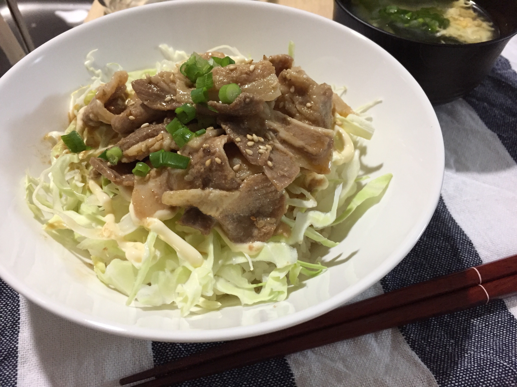 我が家の豚丼