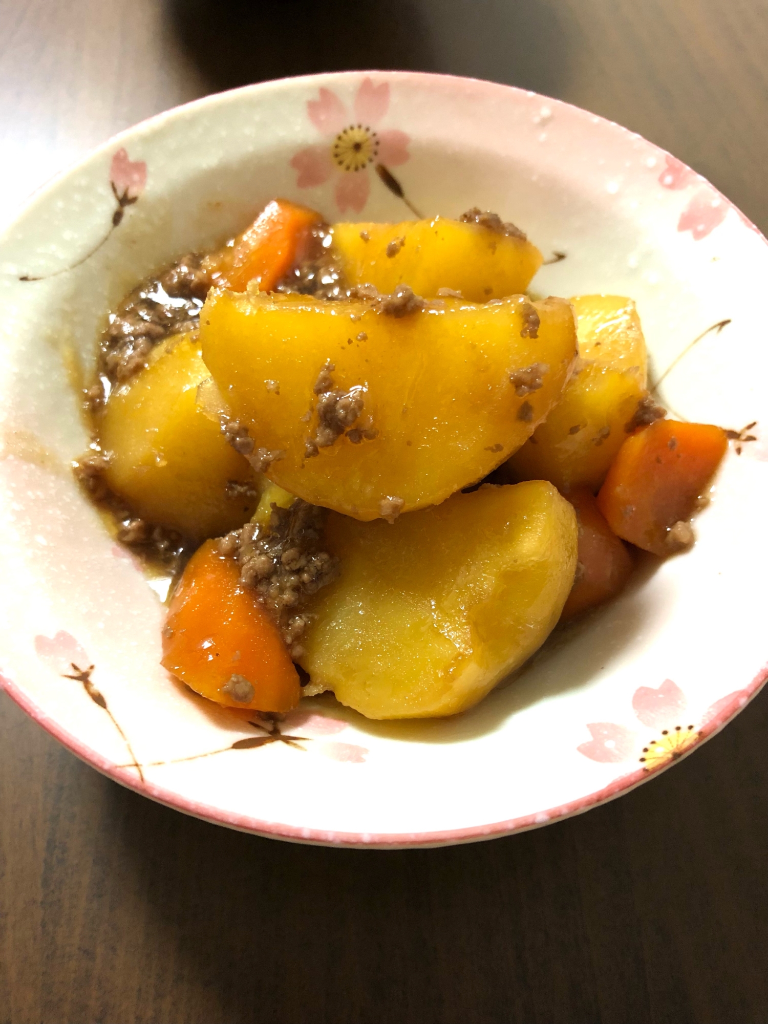 ＊和食おかず＊ じゃがいものそぼろ煮