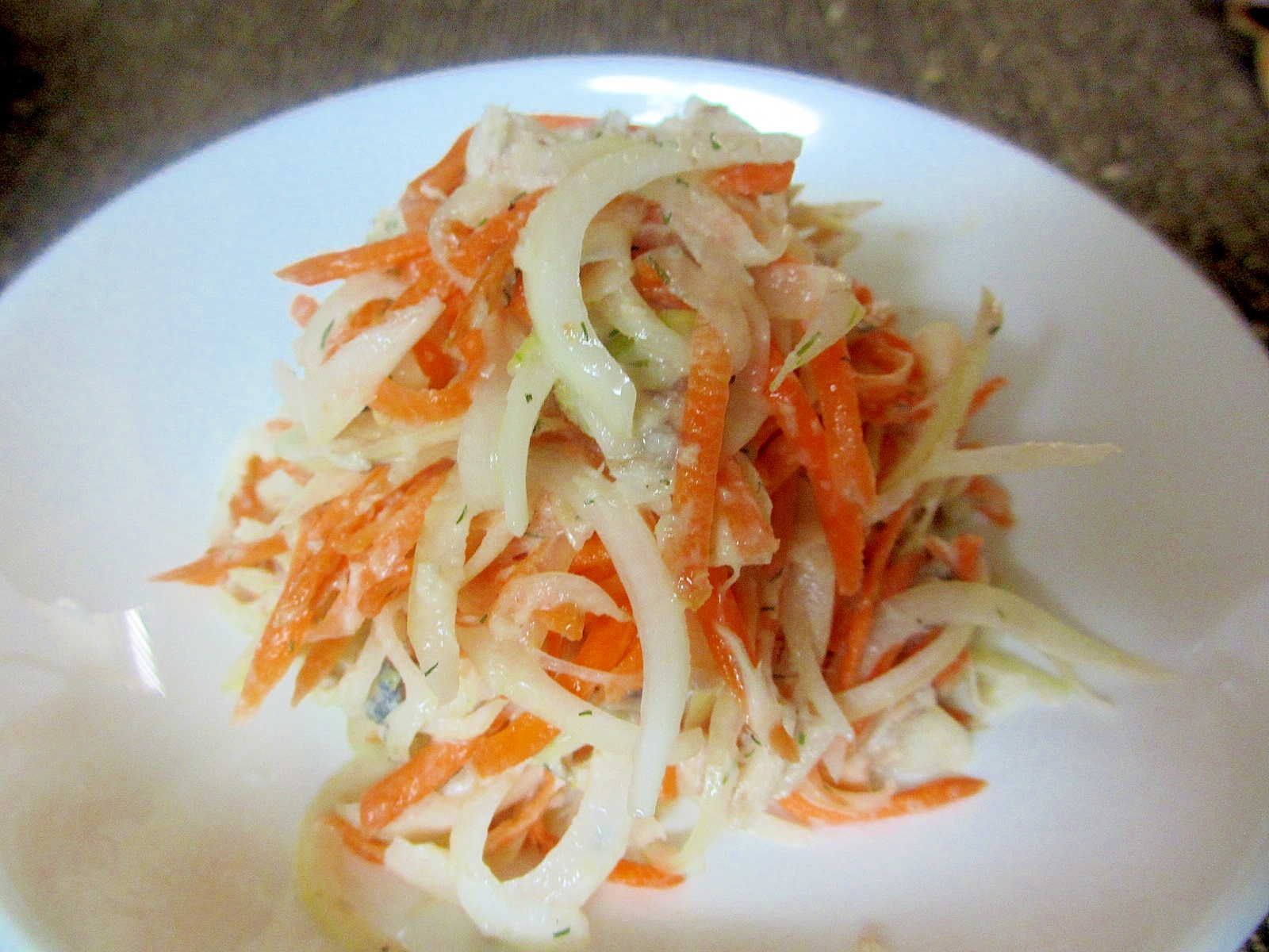 さばフレークとにんじん 玉ねぎのサラダ レシピ 作り方 By Mococo05 楽天レシピ さばフレークとにんじん 玉ねぎのサラダ レシピ 作り方 By Mococo05 楽天レシピ