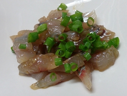 アジ（鯵）のたたき丼