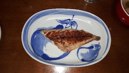 オーブンで　☆　鯖の塩焼き