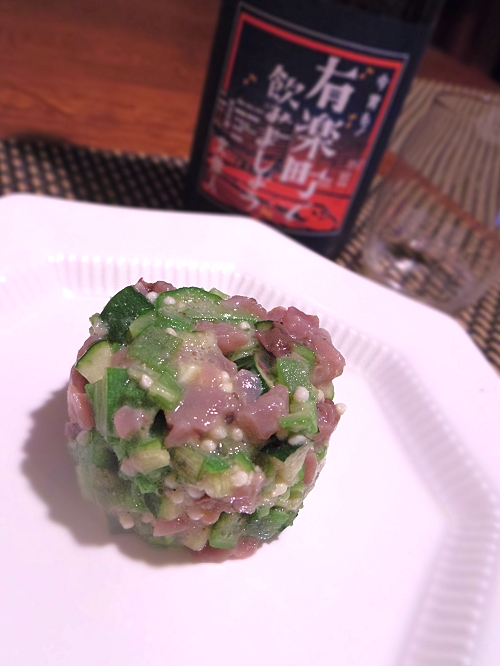 うちバル カツオの葉にんにくなめろう レシピ 作り方 By 酔いどれんぬ 楽天レシピ うちバル カツオの葉にんにくなめろう レシピ 作り方 By 酔いどれんぬ 楽天レシピ