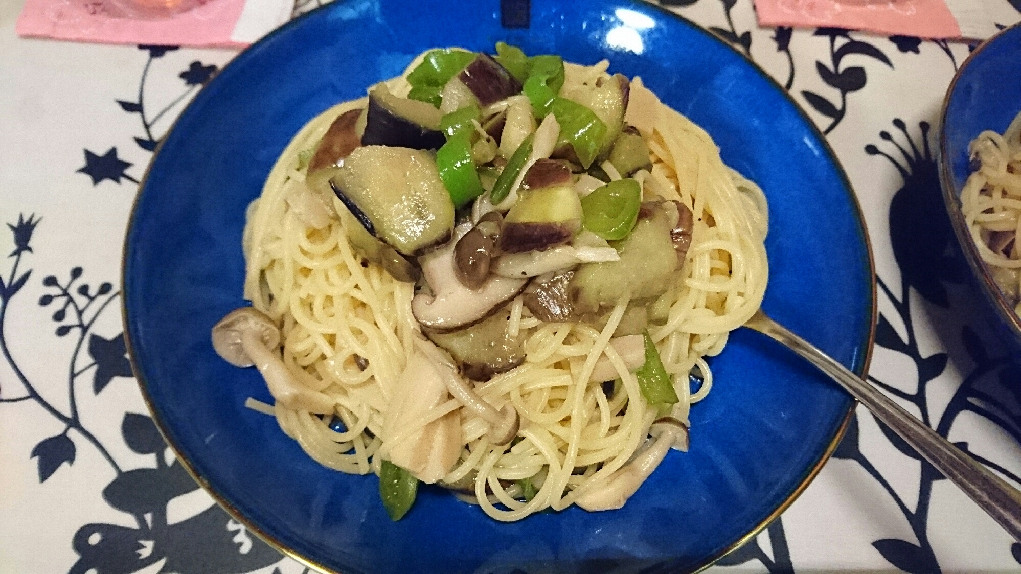 肉無し！野菜たっぷり和風コンソメパスタ