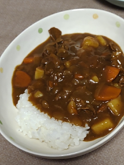 じゃがいもたっぷりカレーライス