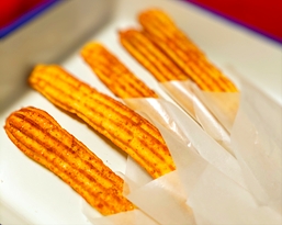 【子どものおやつ】お豆腐焼きチュロス