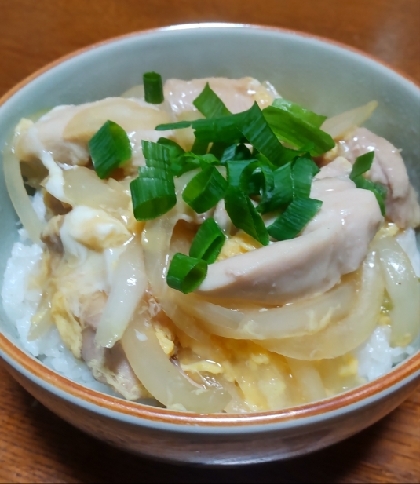 親子丼もあんかけアレンジ！たっぷりあんかけ親子丼♪