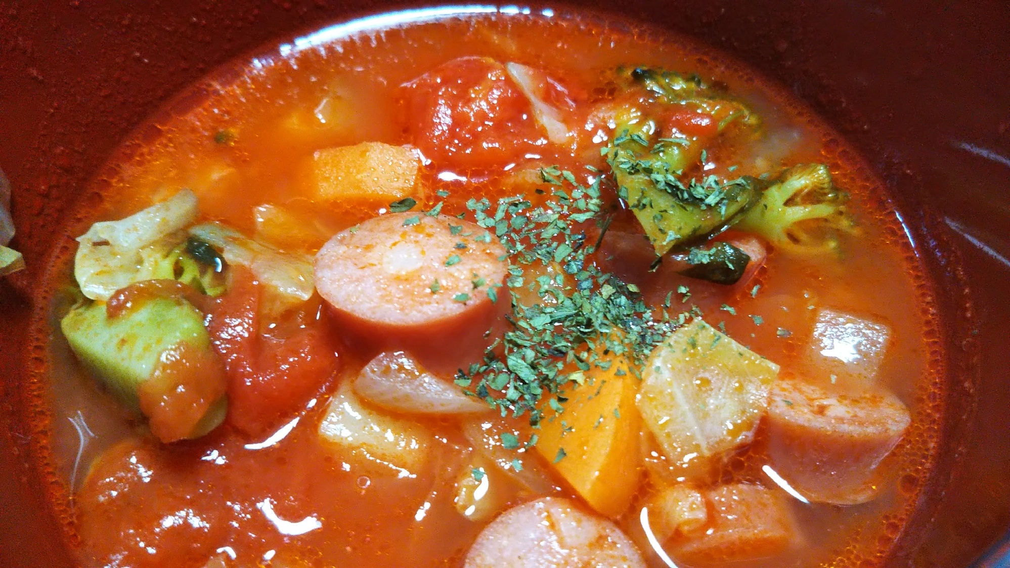 野菜不足を解消！こどもが大好き❤️ミネストローネ