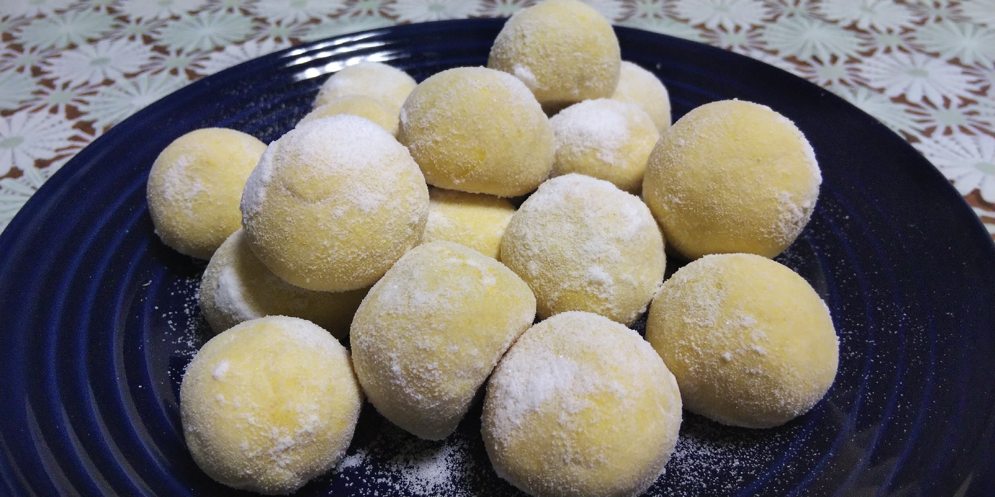 かぼちゃのスノーボールクッキー レシピ 作り方 By 楽天レシピ かぼちゃのスノーボールクッキー レシピ 作り方 By 楽天レシピ