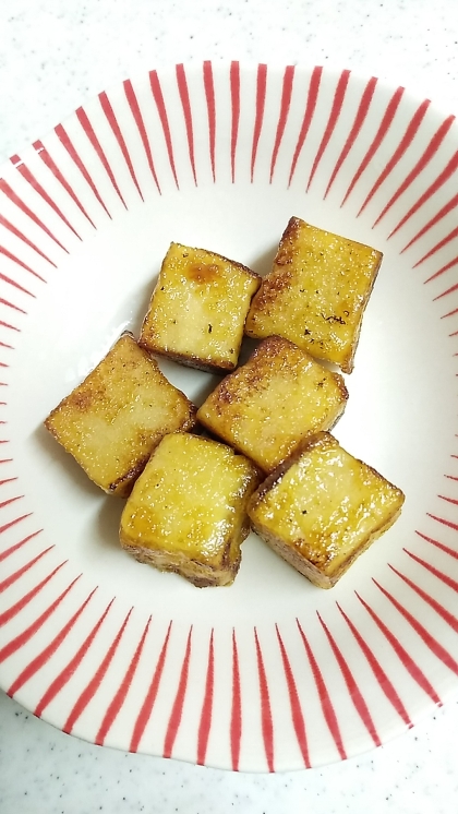 もちもち食感！タレがクセになる高野豆腐照り焼き♡