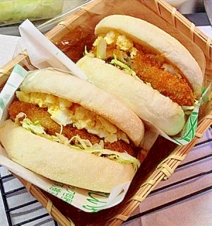 がっつり系イングリッシュマフィンサンド コロタマ レシピ 作り方 By Johnny Bean 楽天レシピ