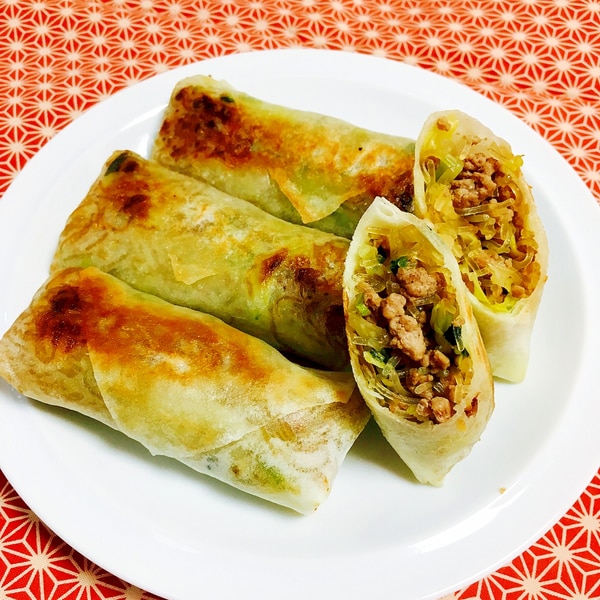 揚げない簡単春巻き レシピ 作り方 By ゆぅ 楽天レシピ 揚げない簡単春巻き レシピ 作り方 By ゆぅ 楽天レシピ