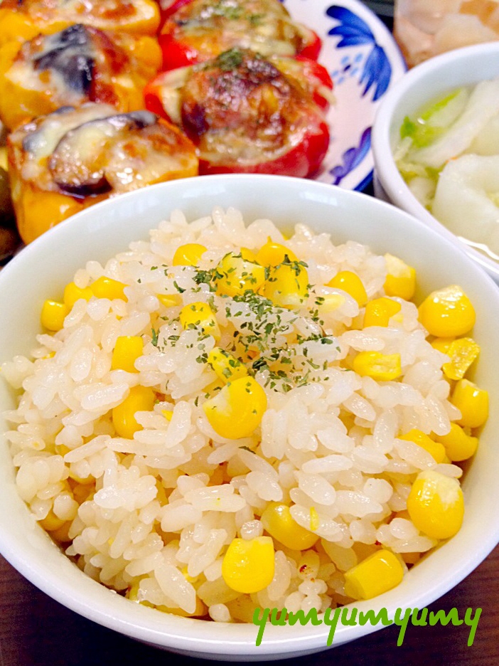 とうもろこしご飯