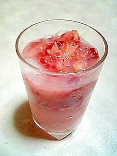 甘酸っぱい フレッシュ苺マッコリ レシピ 作り方 By ティア アスラン 楽天レシピ