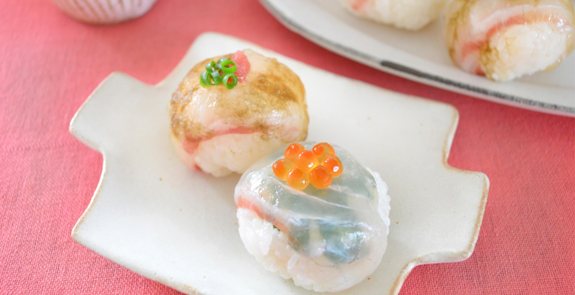 鯛の手まり寿司